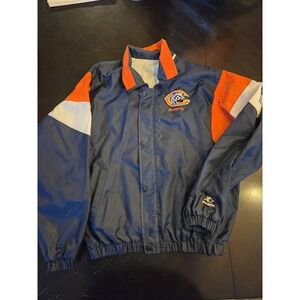 Vintage Starter Chicago Bears Full Zip Windbreaker Jacket Size XL